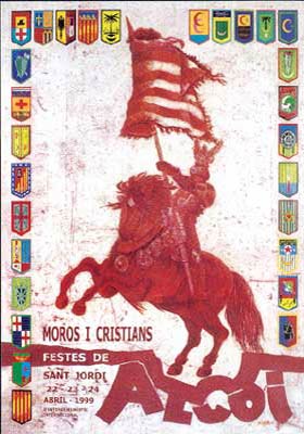 Fiestas de Moros y Cristianos en honor de San Jorge  